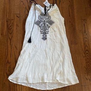 Boho style mini halter dress size juniors large